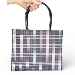 🐥Lancôme Plaid pattern bag